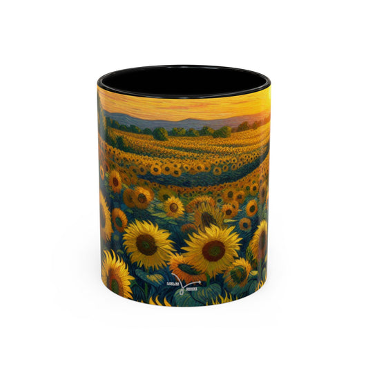 Golden Heliotrope Dreamscape - Mugs