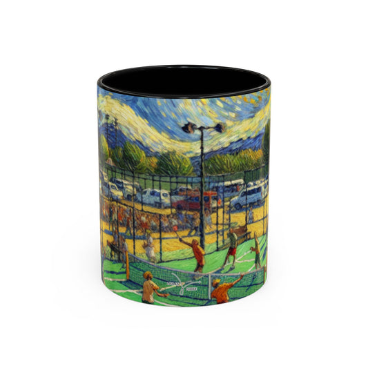 Starry Pickleball Dreamscape Pattern - Mugs