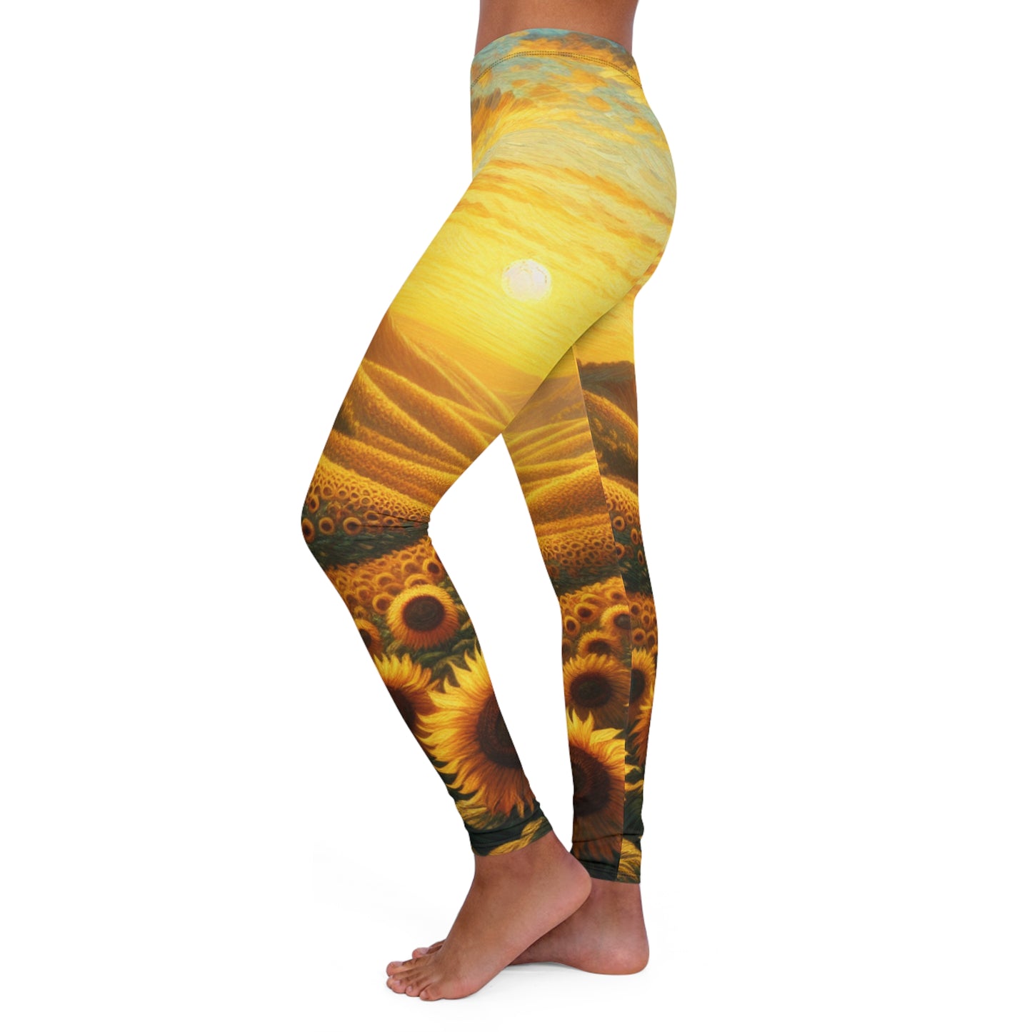 Golden Harvest Sunrise - Leggings