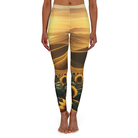 Amber Waves & Sunflower Glades - Leggings