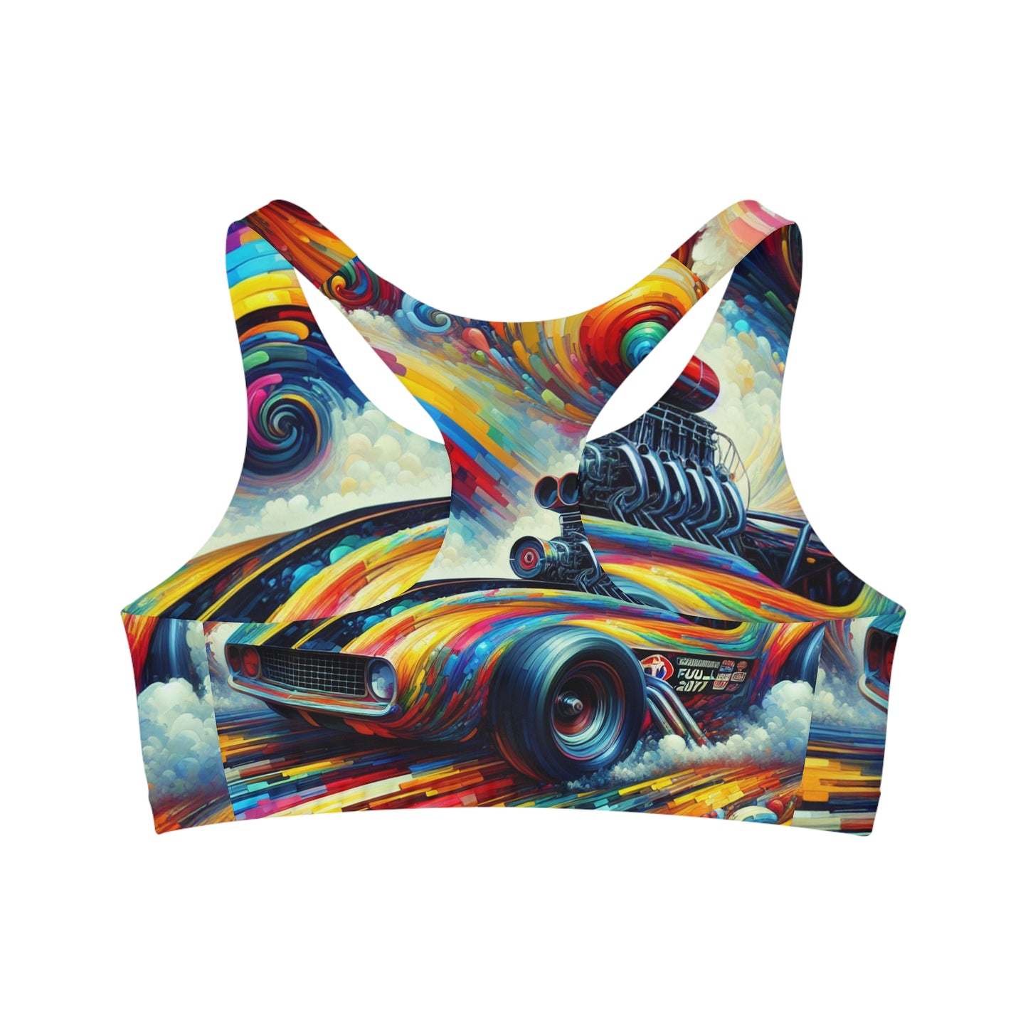 Vibrant Velocity - Sports Bra