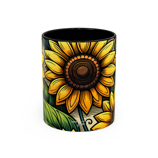 Sunshine Mandala Garden - Mugs
