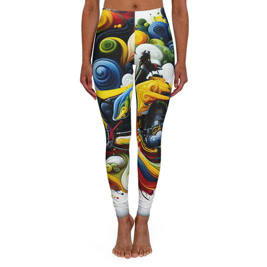 Chromatic Vortex Motocross - Leggings