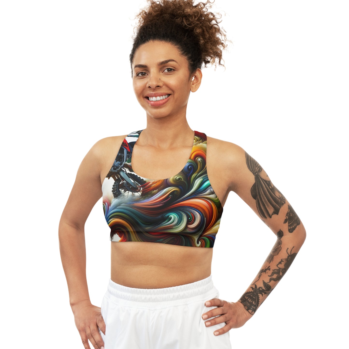 Motocross Vortex Blaze - Sports Bra