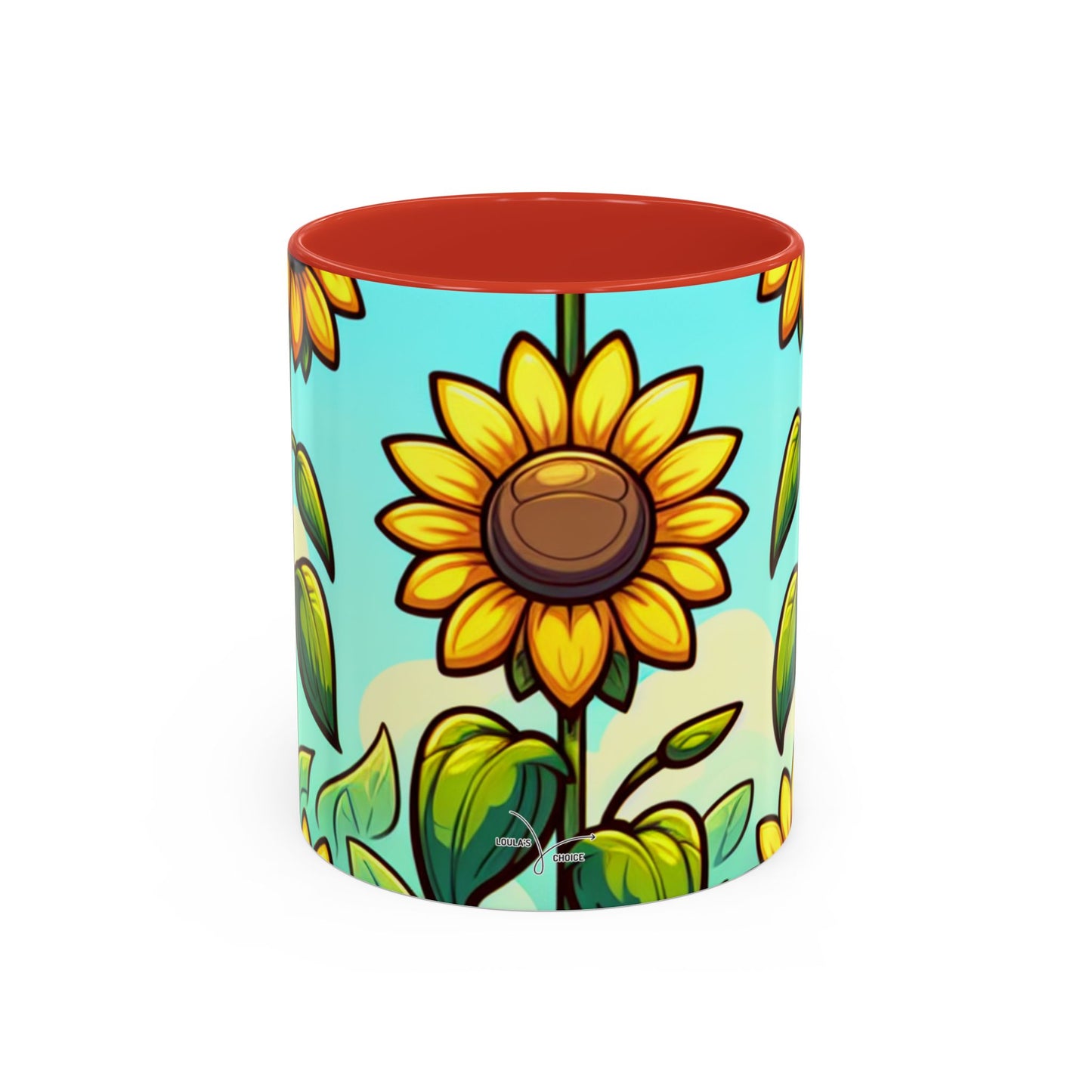 Sunshine Serenade Sunflower Array - Mugs