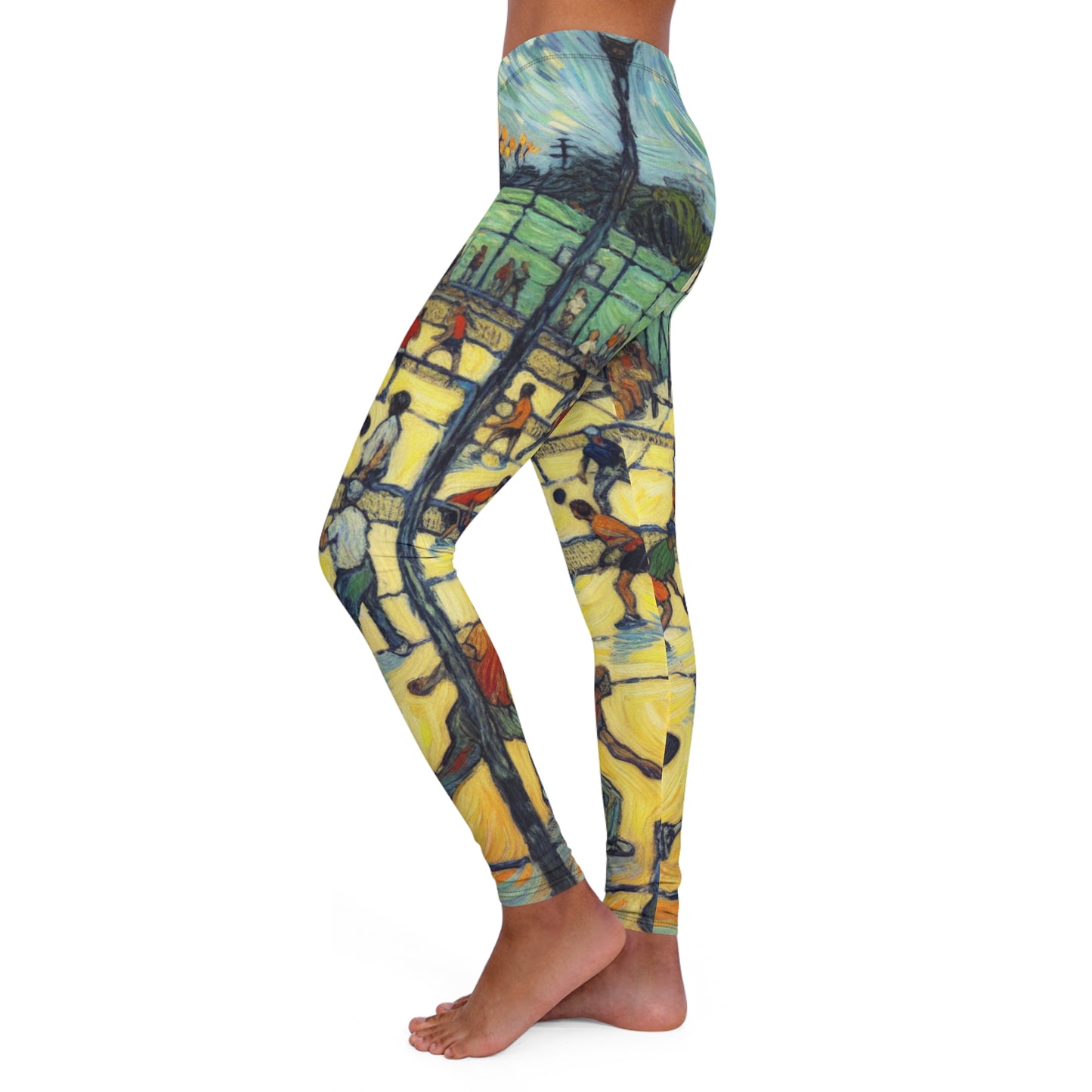 Starry Sports Night Canvas - Leggings
