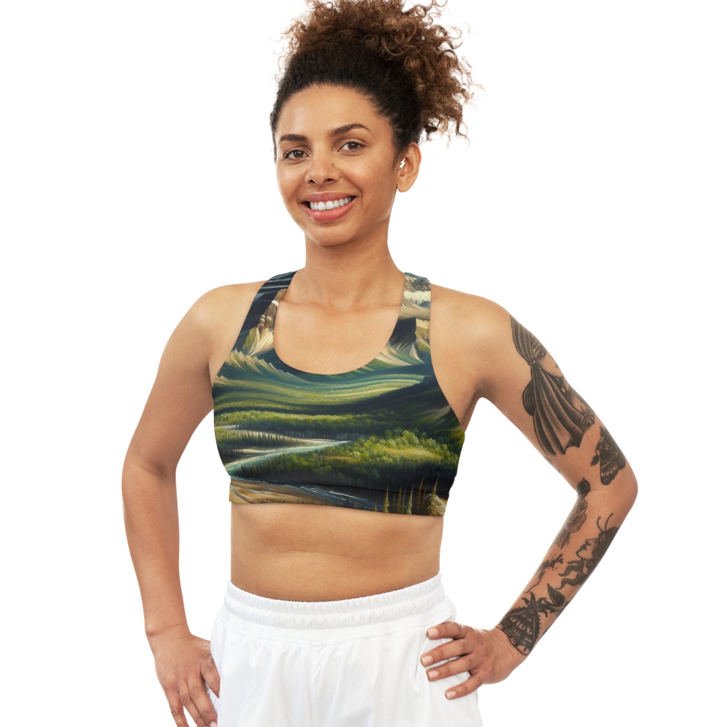 Alpine Majesty Impressions - Sports Bra