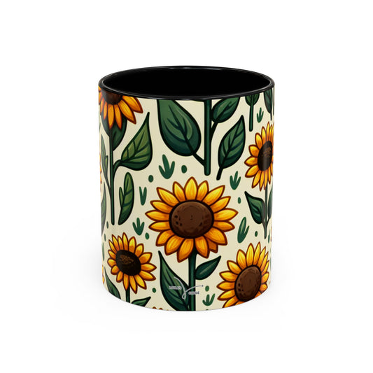 Sunny Meadow Sunflower Bloom - Mugs