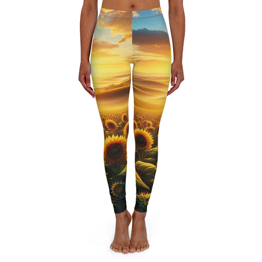 Amber Horizons Sunflower Bliss - Leggings