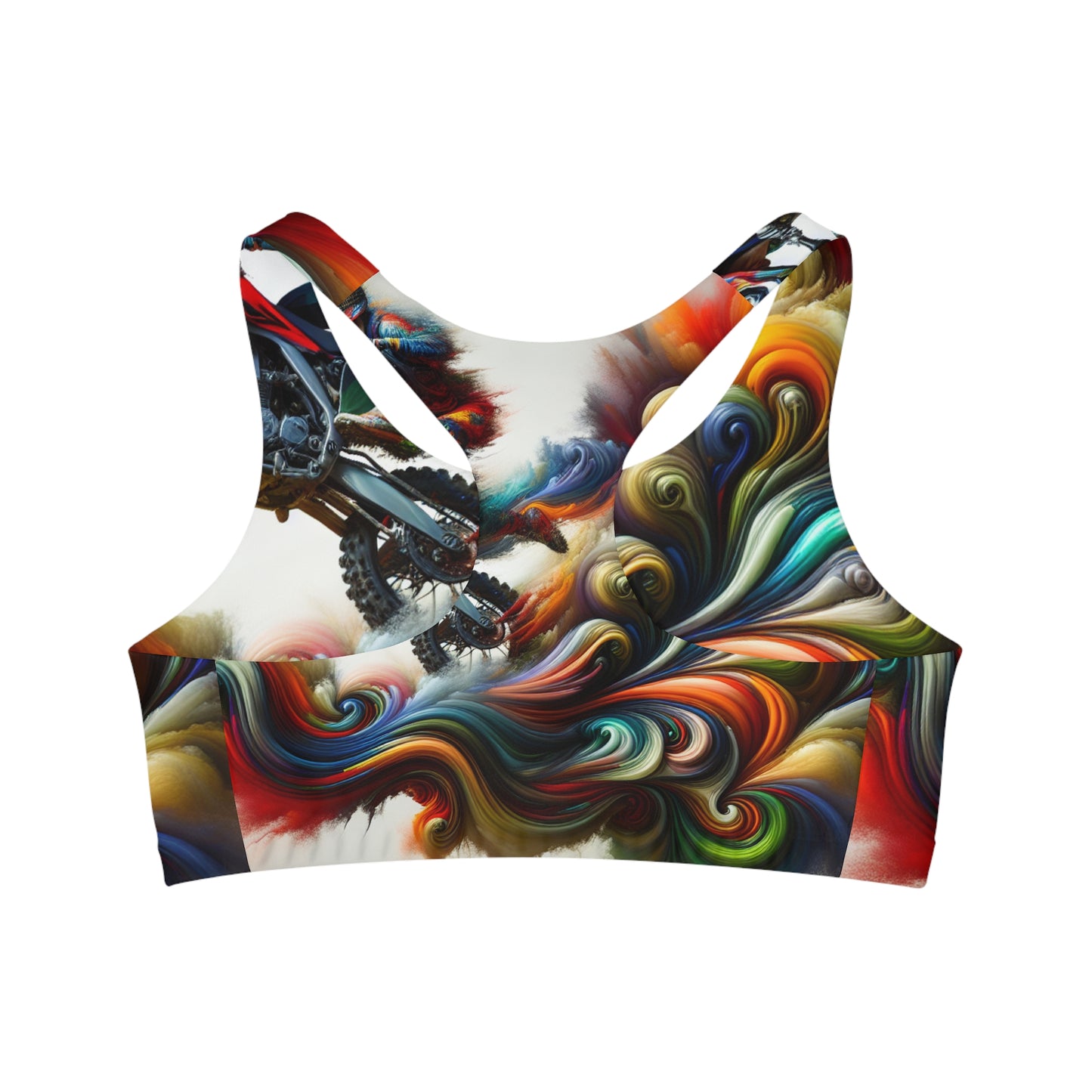 Motocross Vortex Blaze - Sports Bra