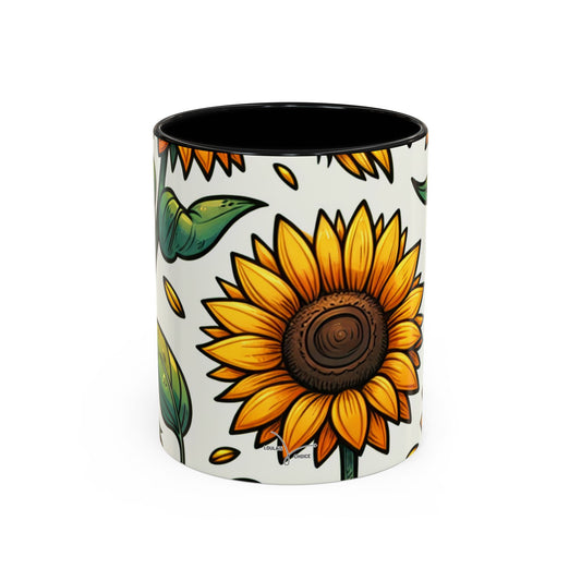 Summer Solstice Sunflower Bloom - Mugs
