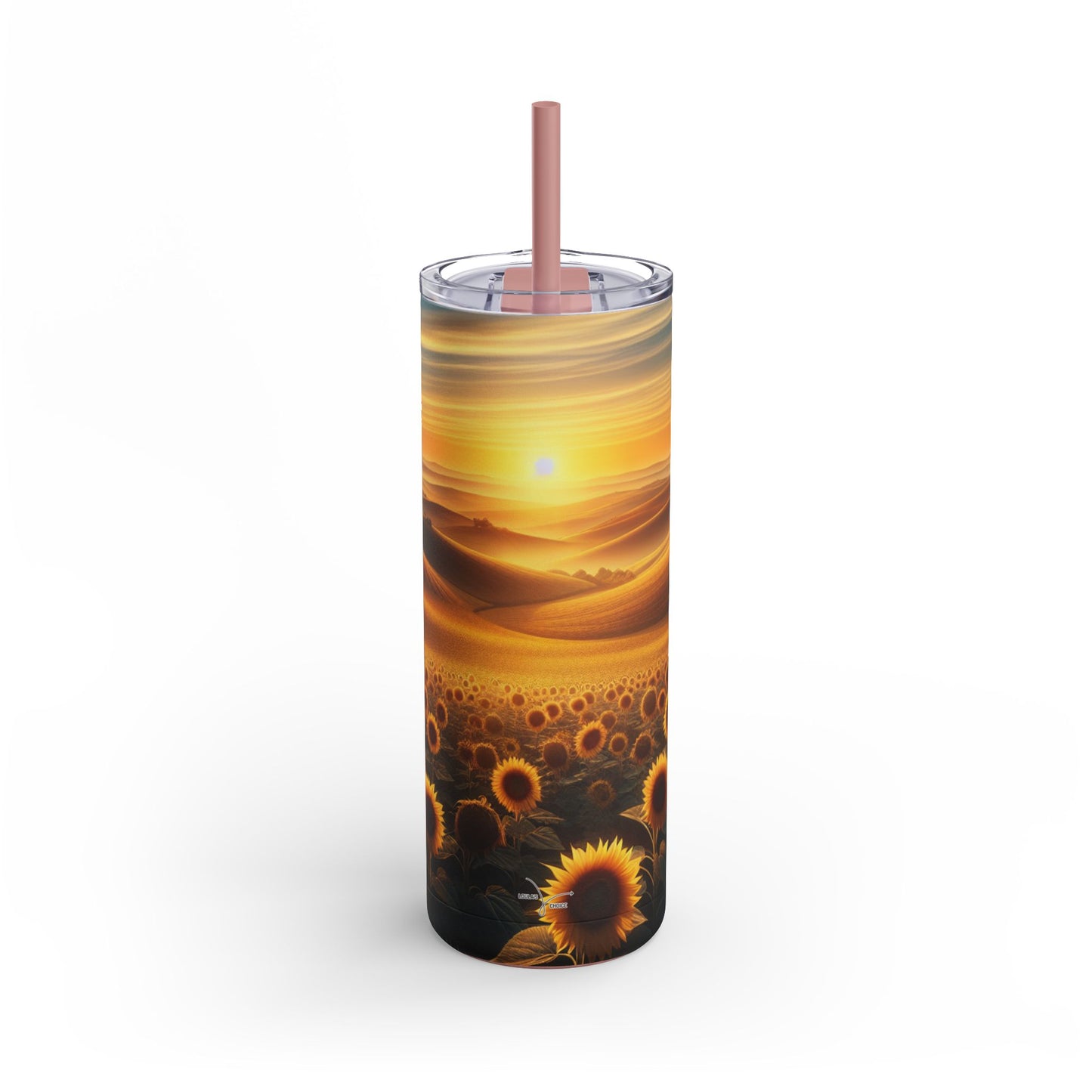Amber Radiance Sunflower Fields - Tumblers