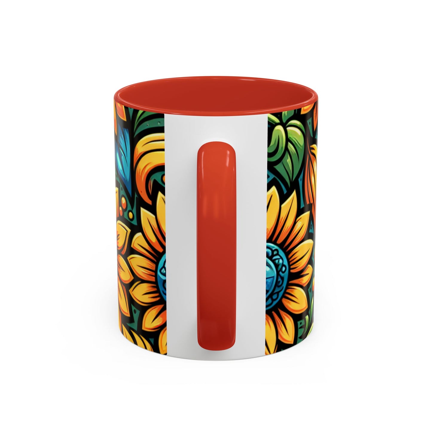 Enchanted Sunflower Mosaic - Mugs