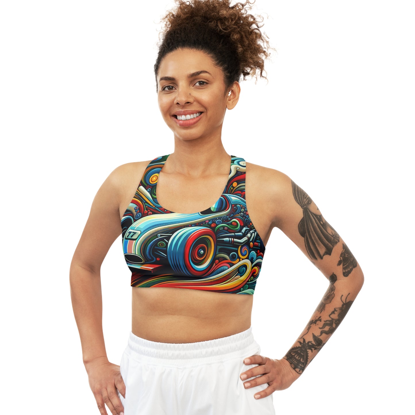 Revved-Up Whirlwind - Sports Bra