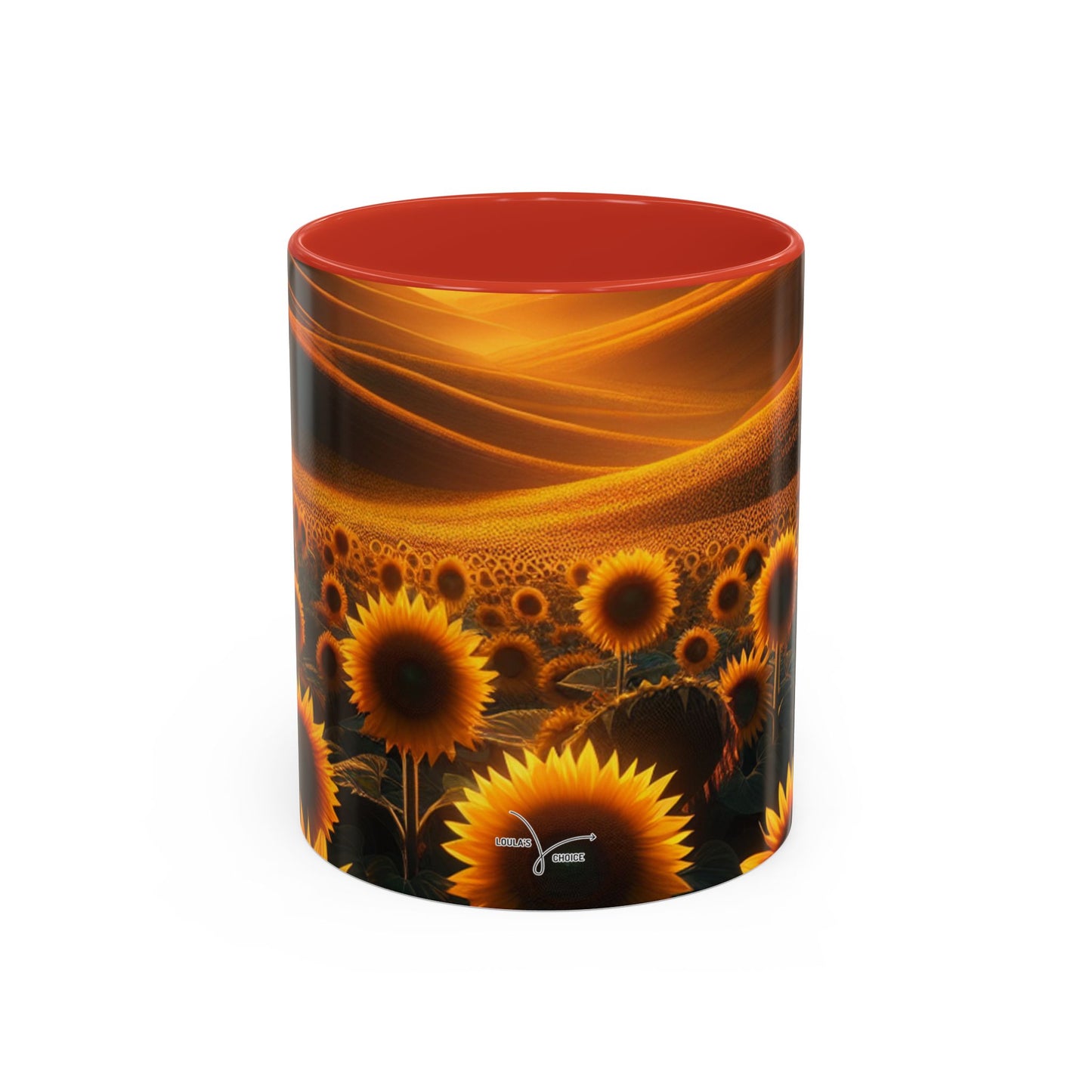 Amber Waves Sunflower Horizon - Mugs