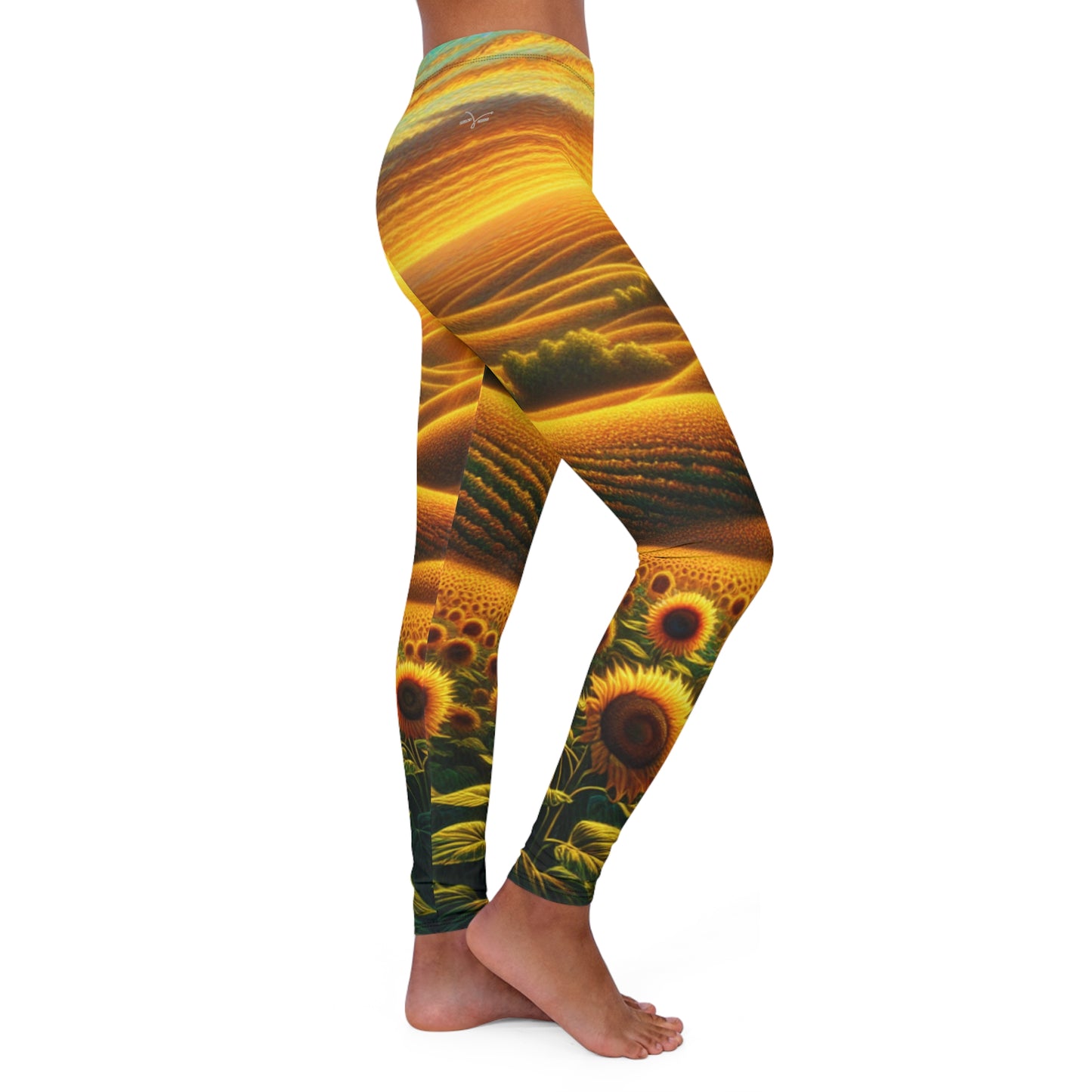 Amber Waves & Sunflower Blaze - Leggings