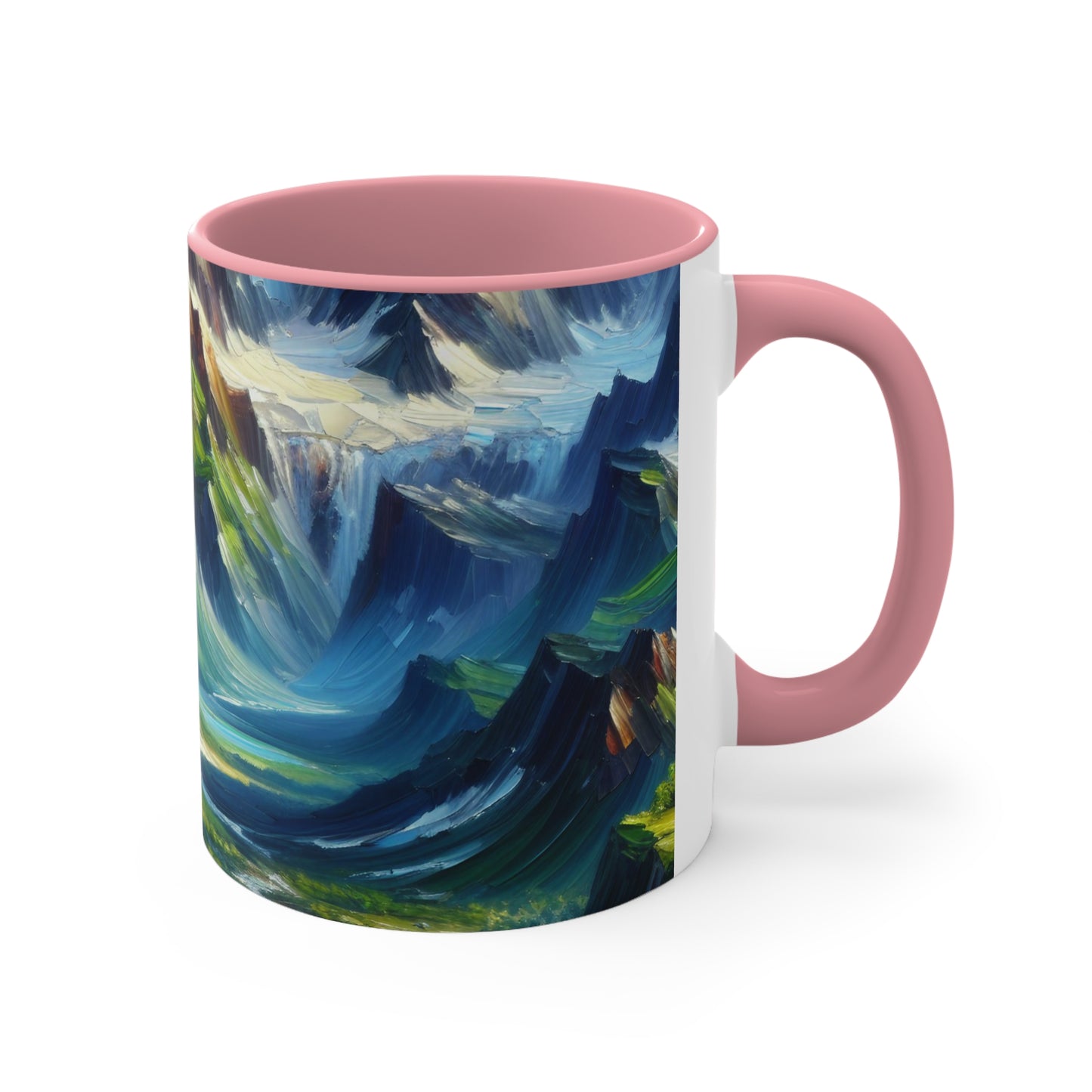 Alpine Majesty Brushwork - Mugs