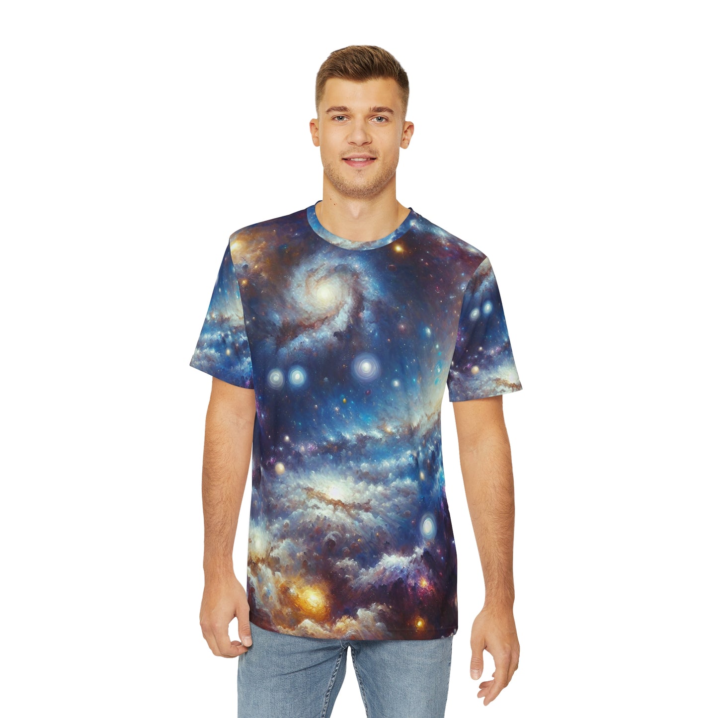 Celestial Majesty Galaxy Canvas Print - Tee