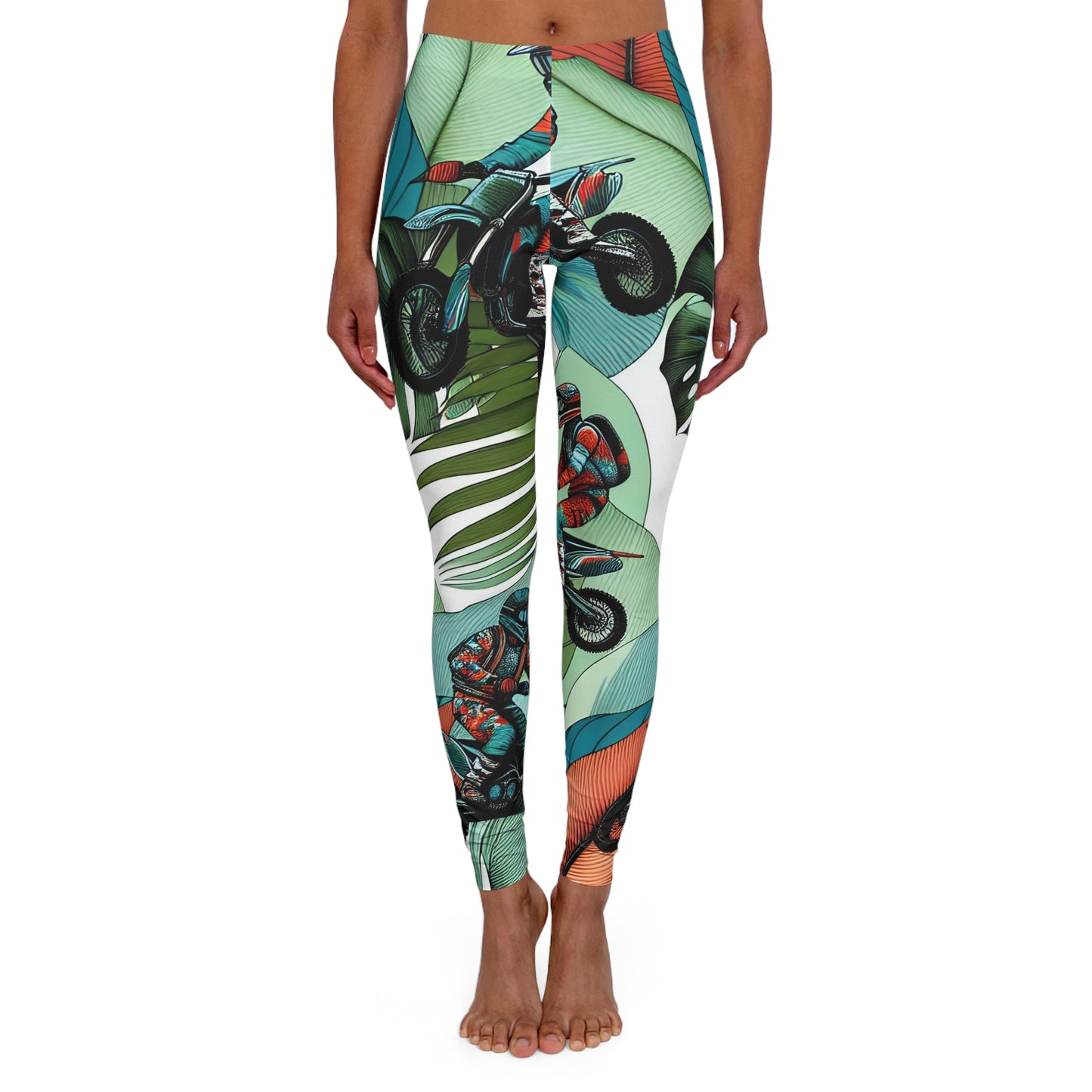 Tropical Motocross Adventure - Leggings