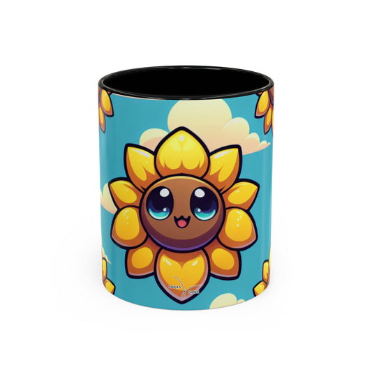 Sunny Smiles Skyward Pattern - Mugs