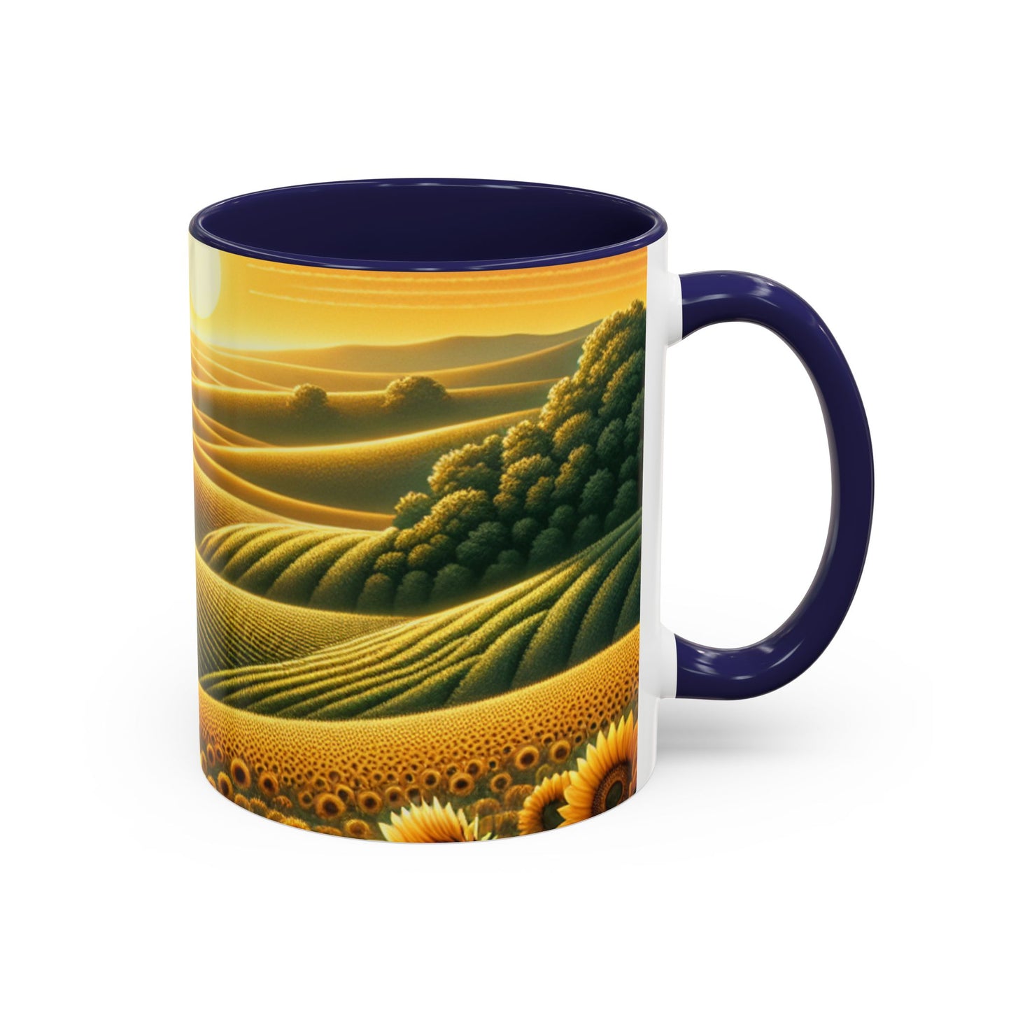Amber Sunflower Valleys - Mugs