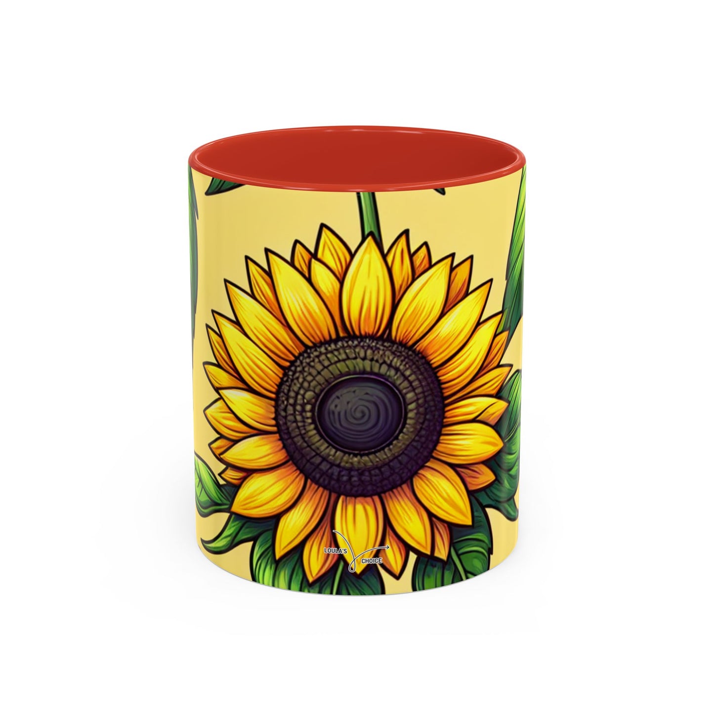 Golden Helianthus Harmony - Mugs