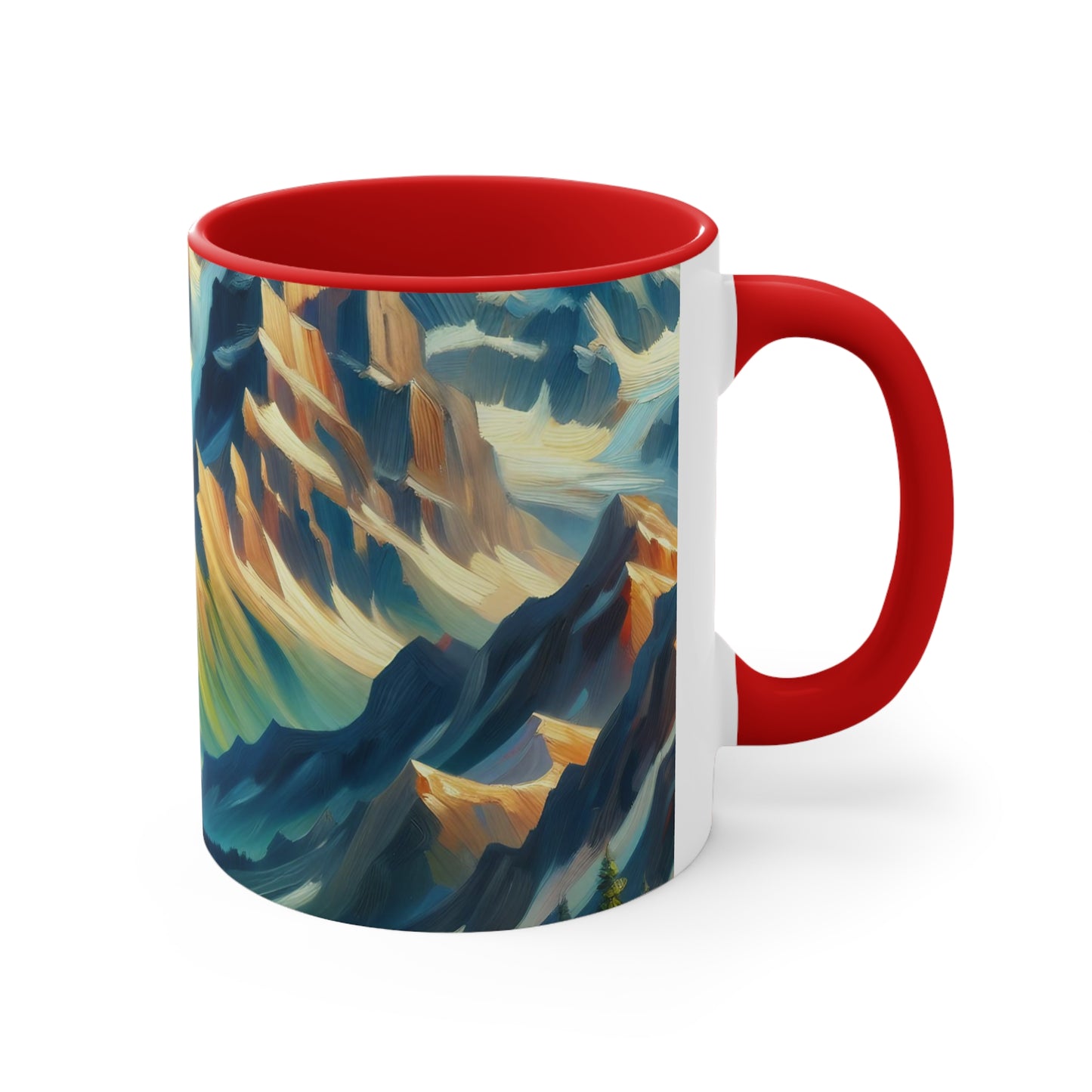 Majestic Alpine Dawn - Mugs
