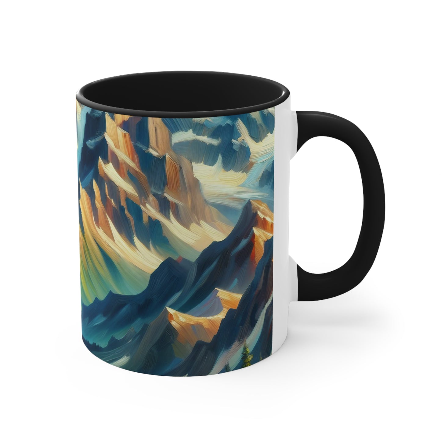 Majestic Alpine Dawn - Mugs