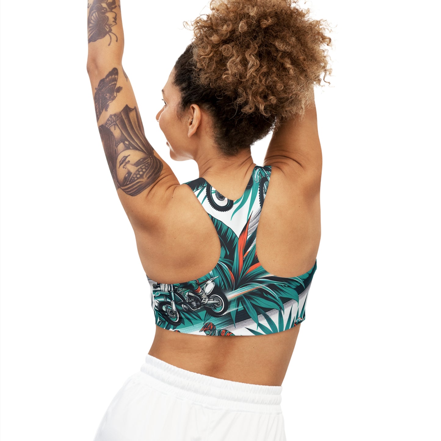 Tropical Moto Rush - Sports Bra