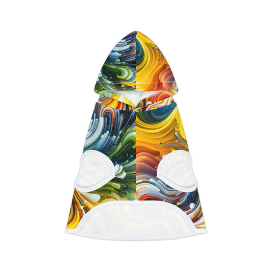 Vibrant Whirlpool Fusion - Pet Hoodie