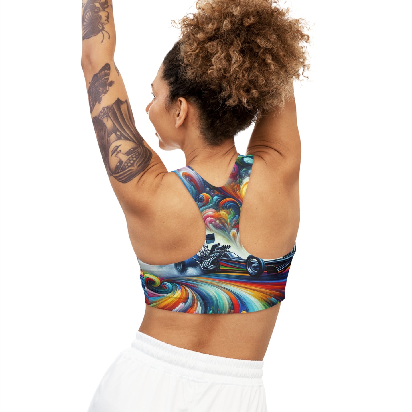 Vibrant Velocity - Sports Bra