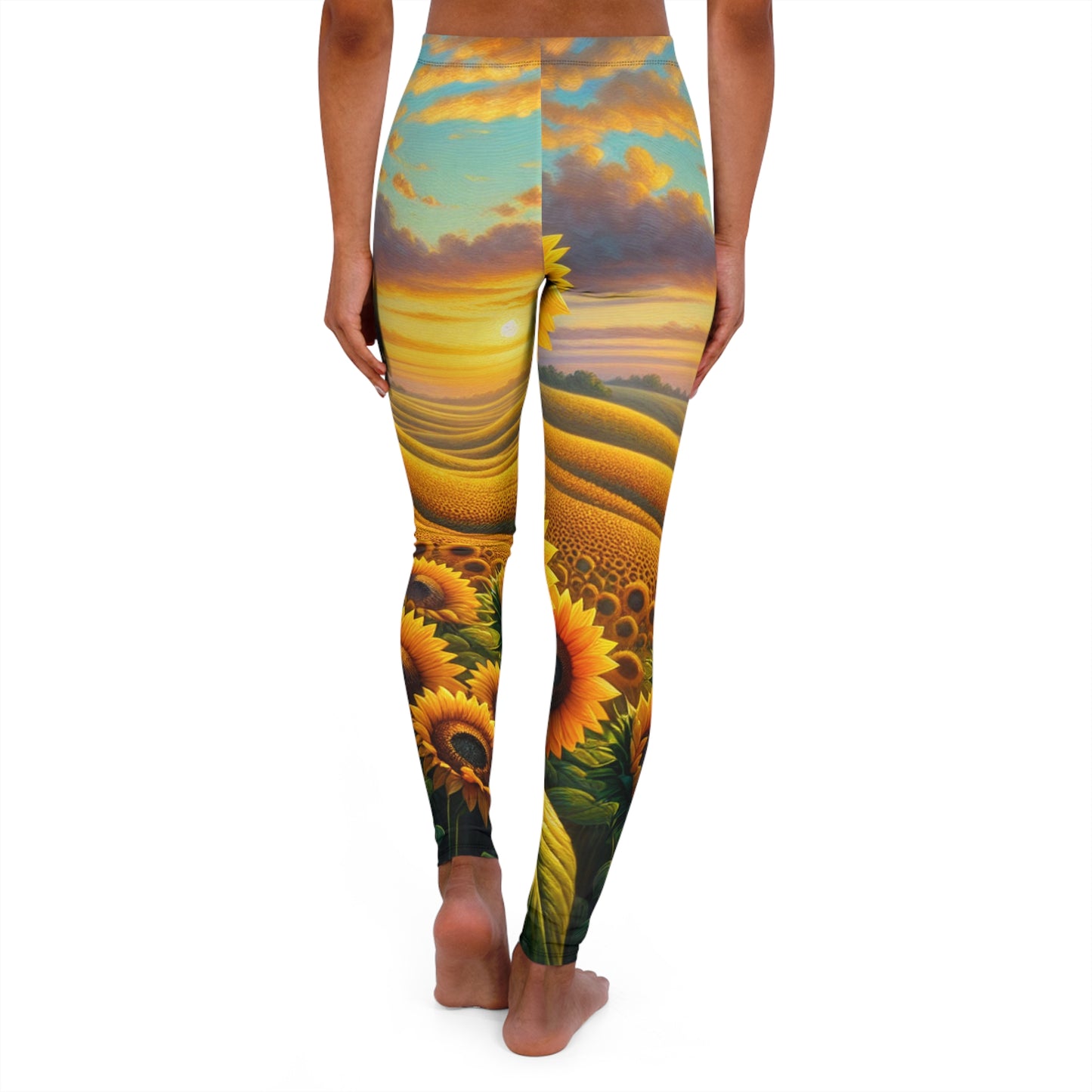 Golden Harvest Sunrise - Leggings