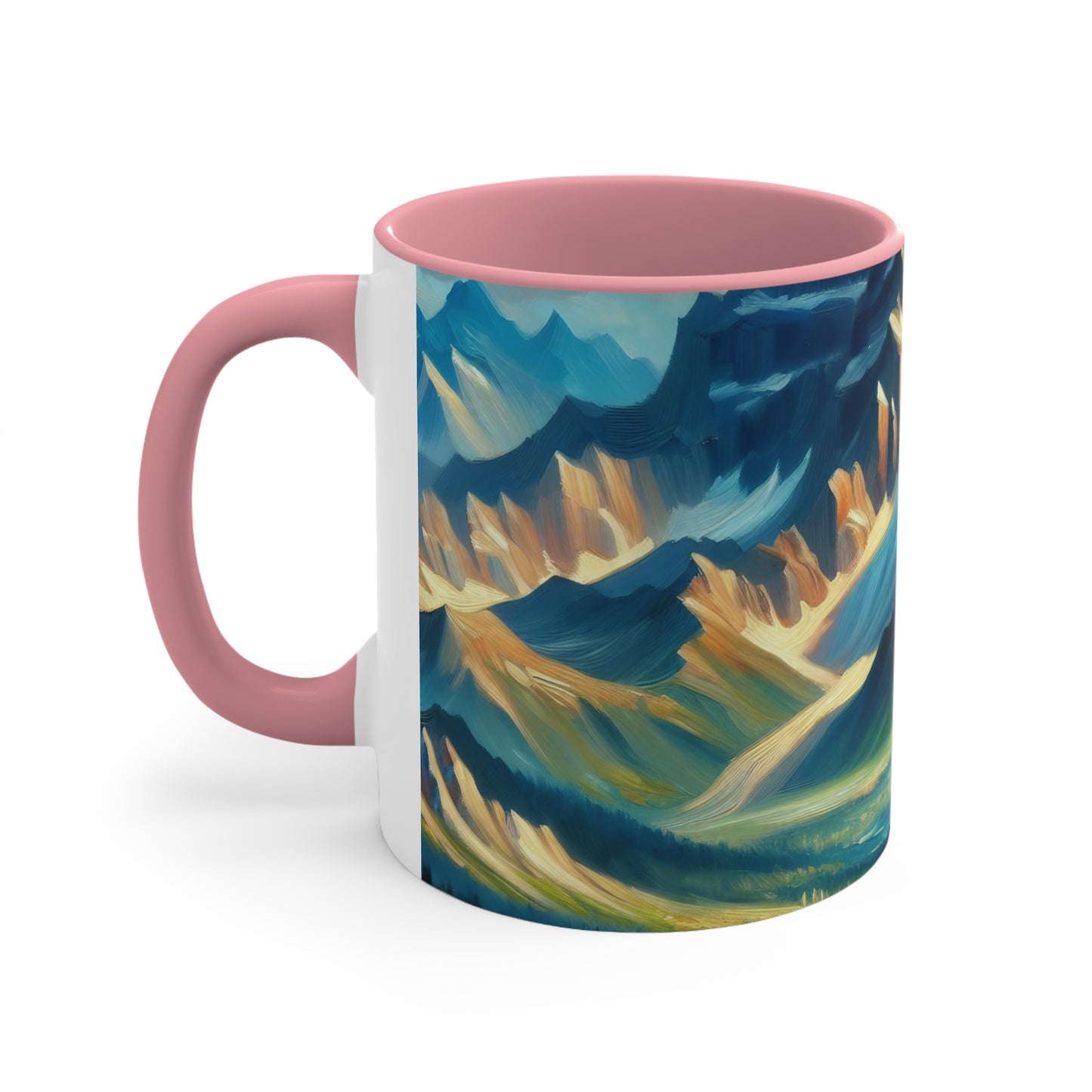 Majestic Alpine Dawn - Mugs