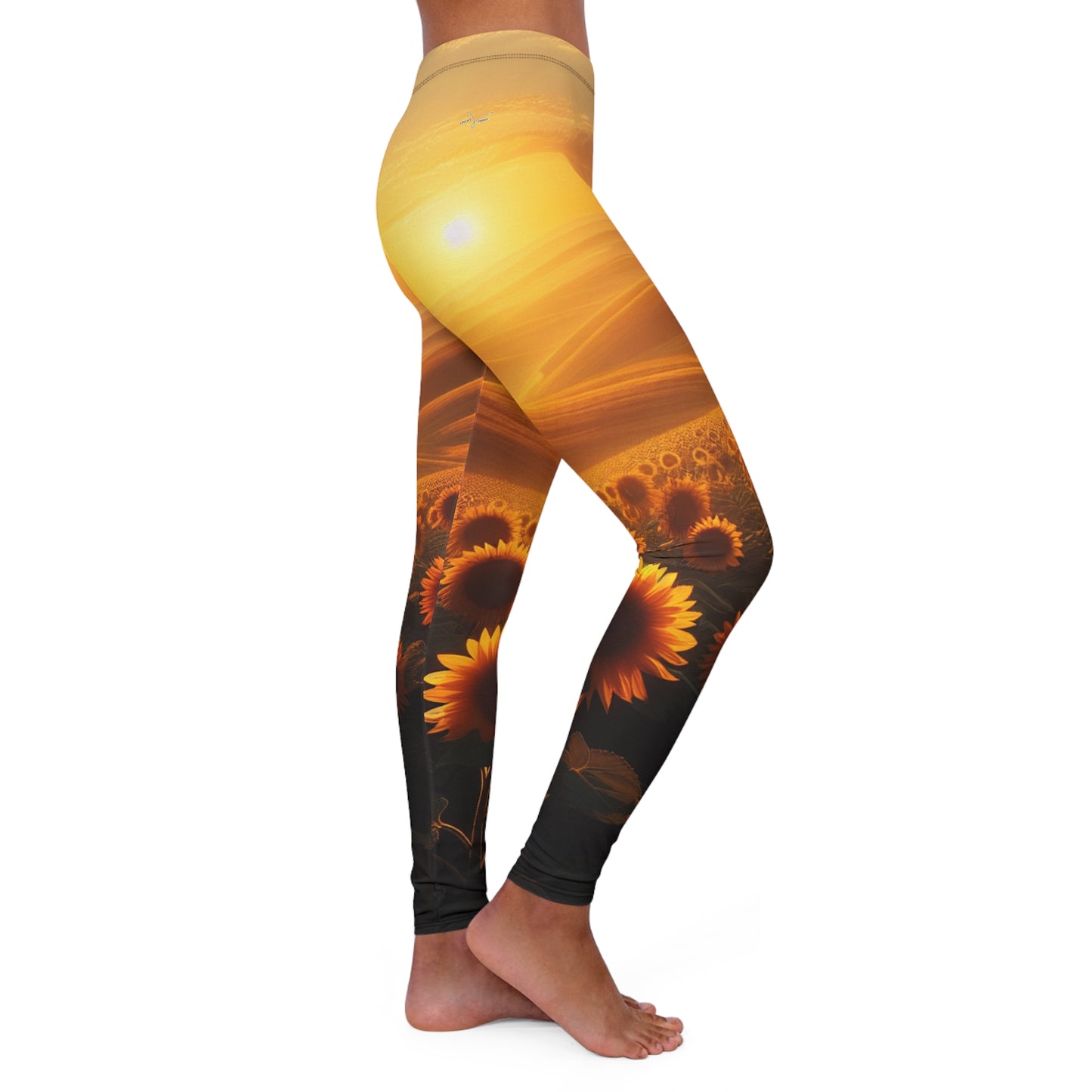 Amber Waves and Sunflower Blaze - Leggings