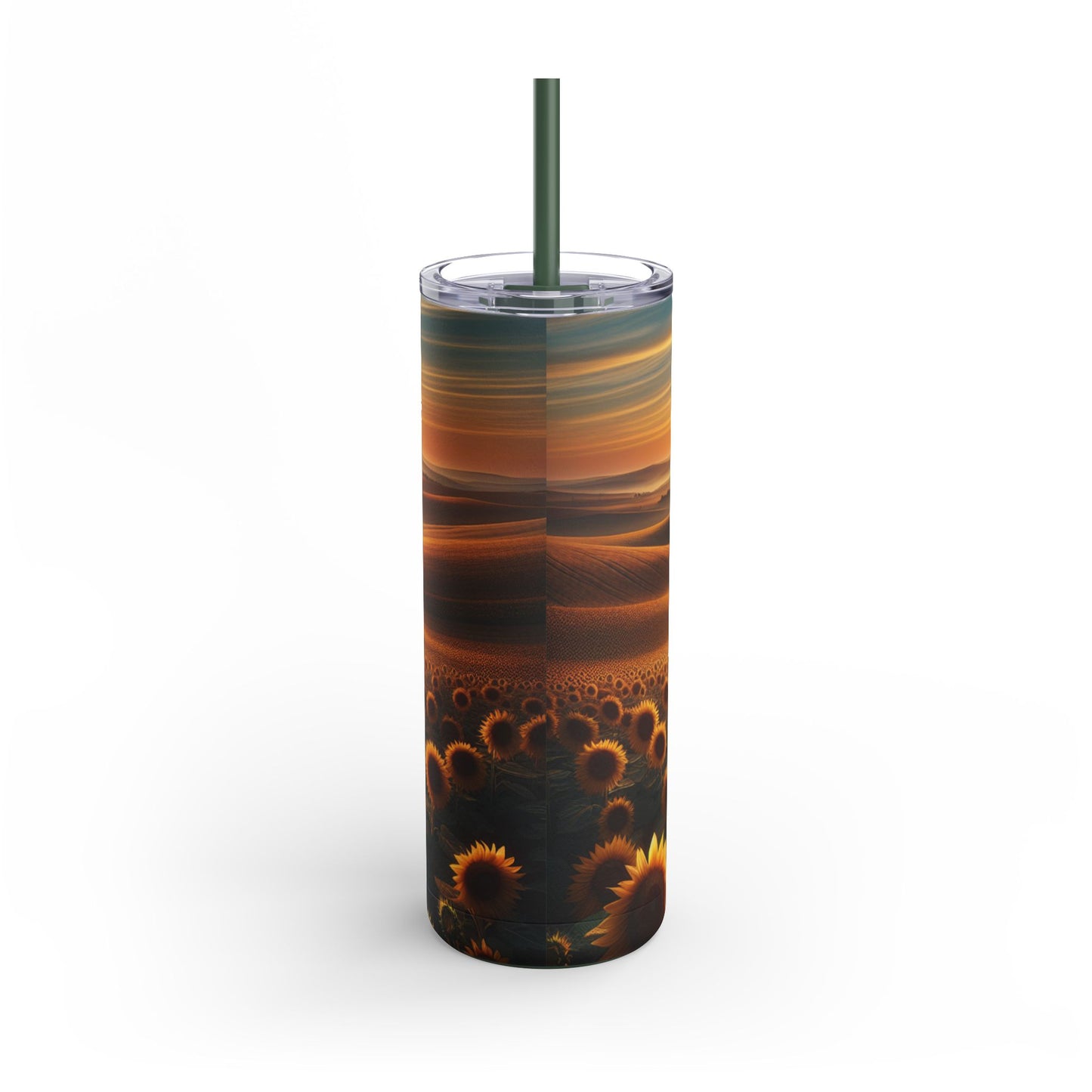 Amber Radiance Sunflower Fields - Tumblers