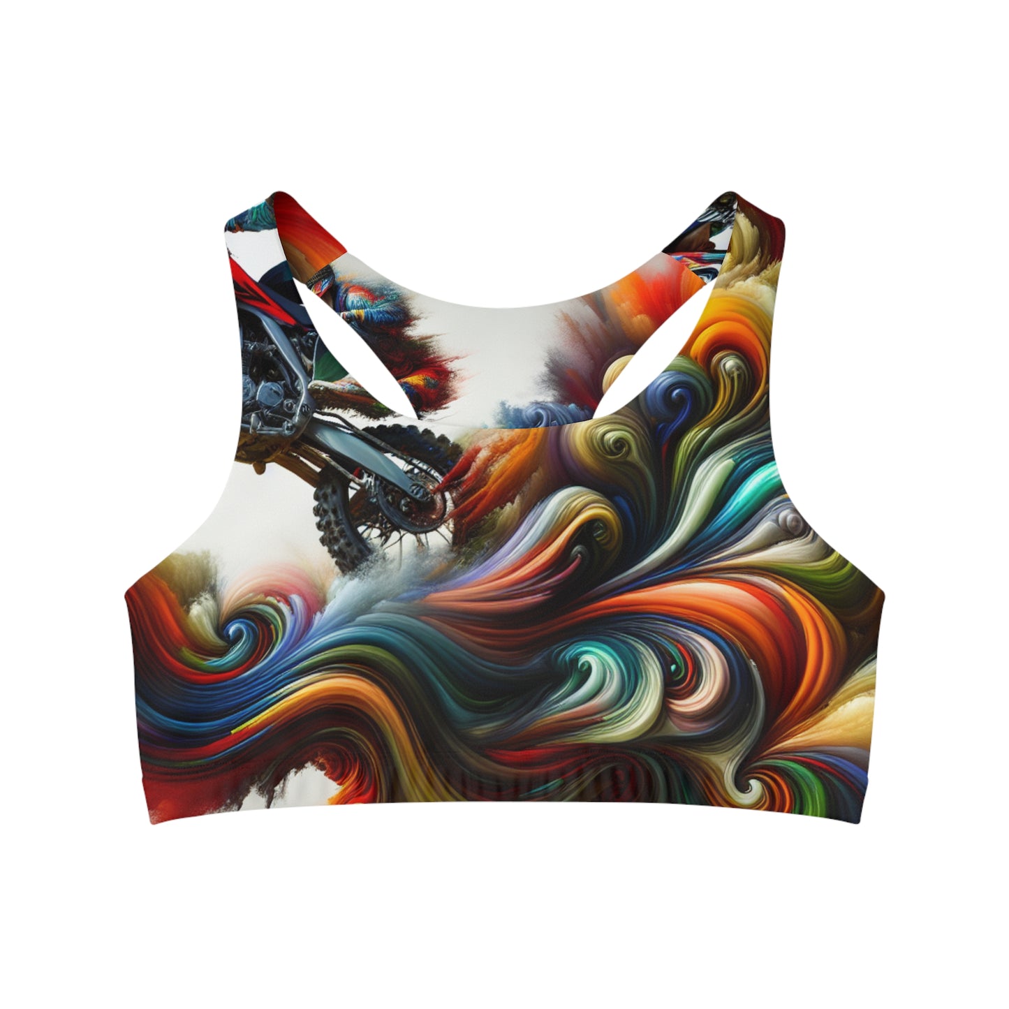 Motocross Vortex Blaze - Sports Bra