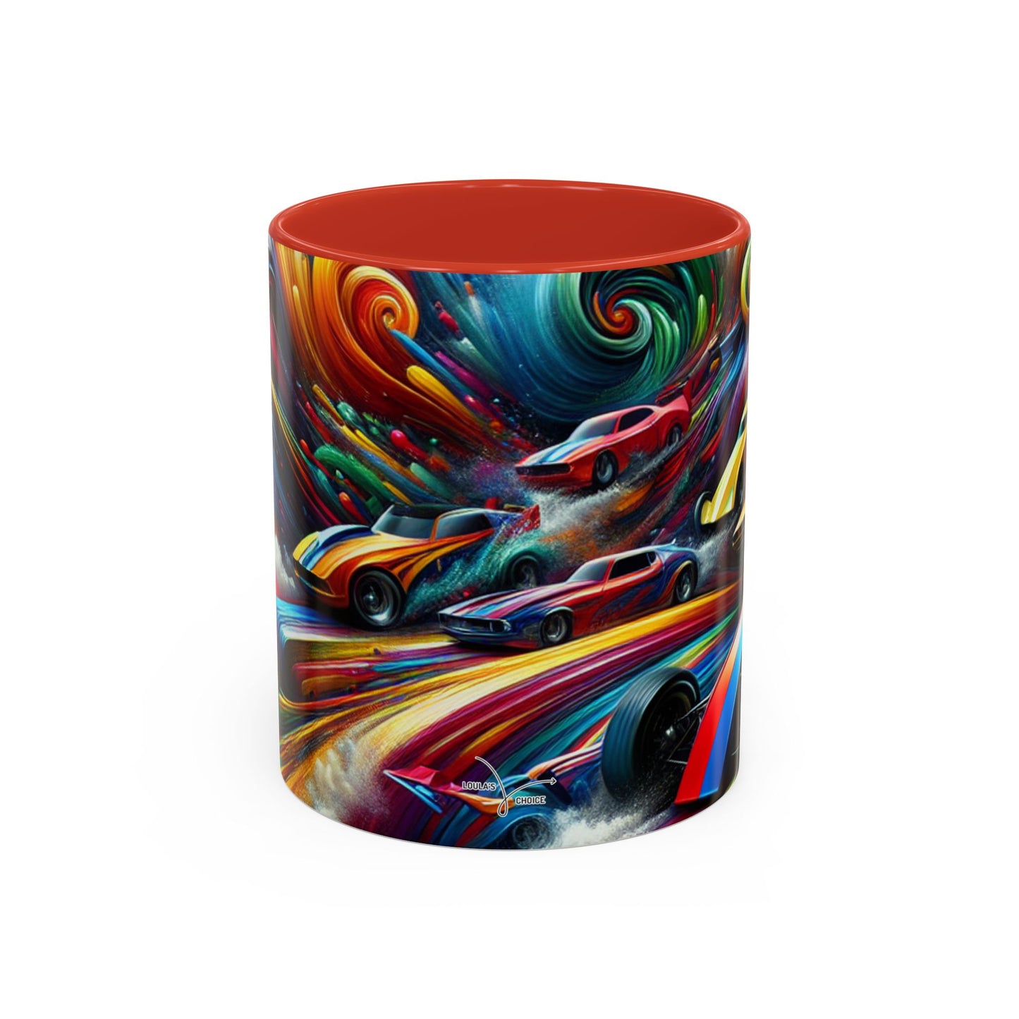 Racing Waves of Color - Mugs