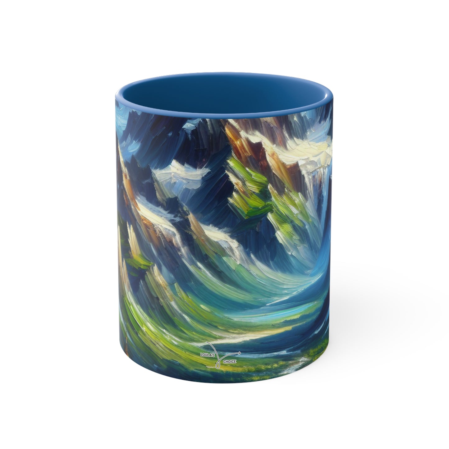 Alpine Majesty Brushwork - Mugs