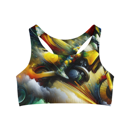 Cosmic Velocity Motocross Dreams - Sports Bra