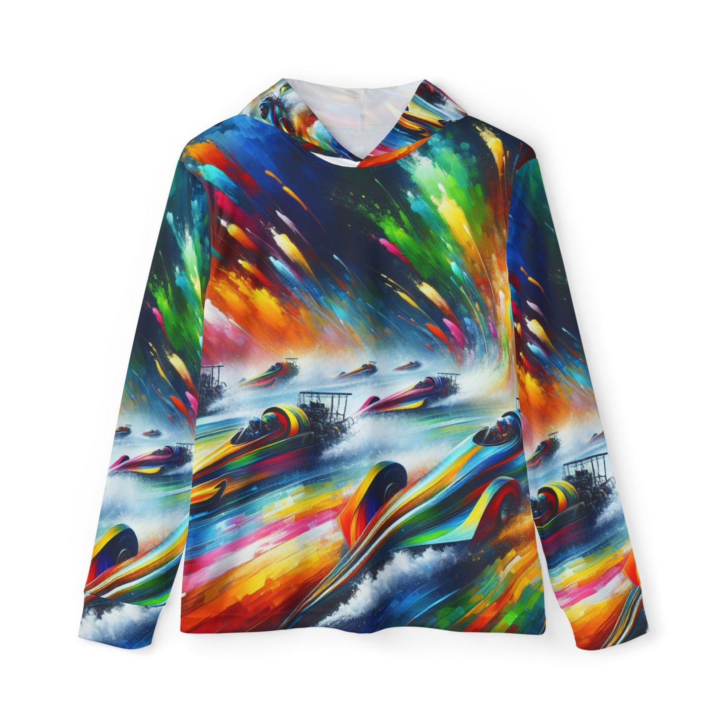 Vivid Velocity Splash - Hoodie