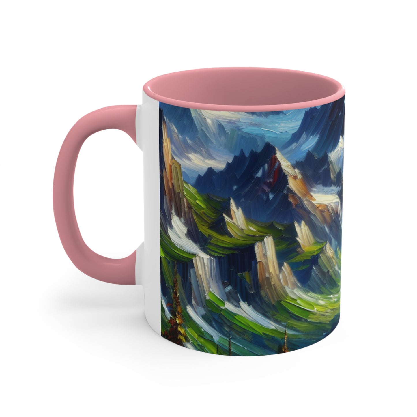 Alpine Majesty Brushwork - Mugs
