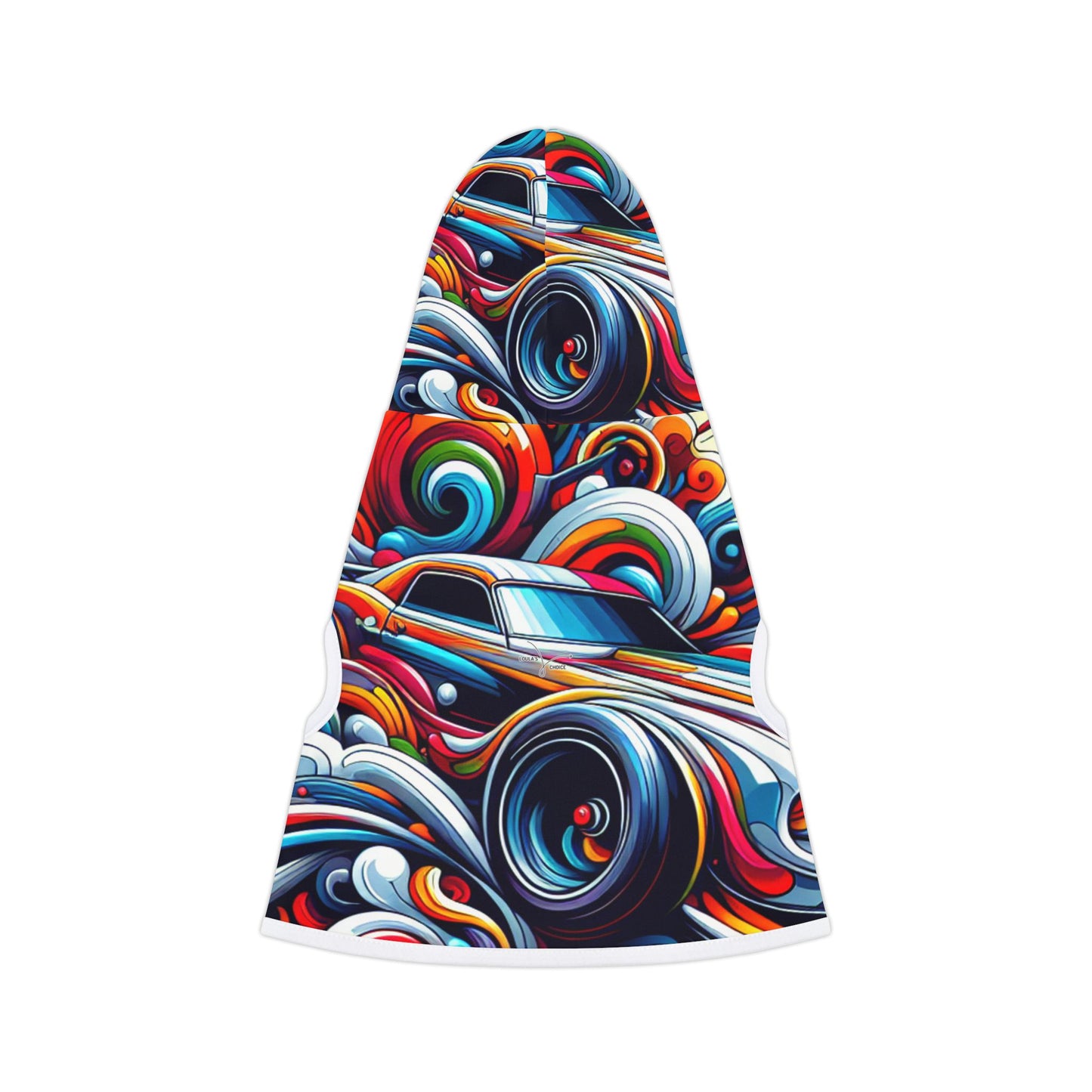 Dynamic Drift Delight - Pet Hoodie