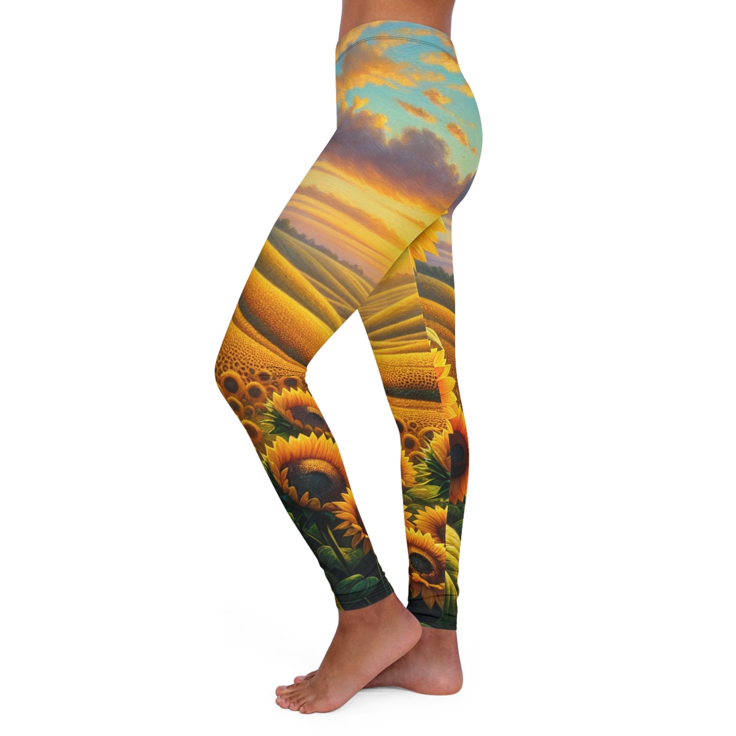 Golden Harvest Sunrise - Leggings