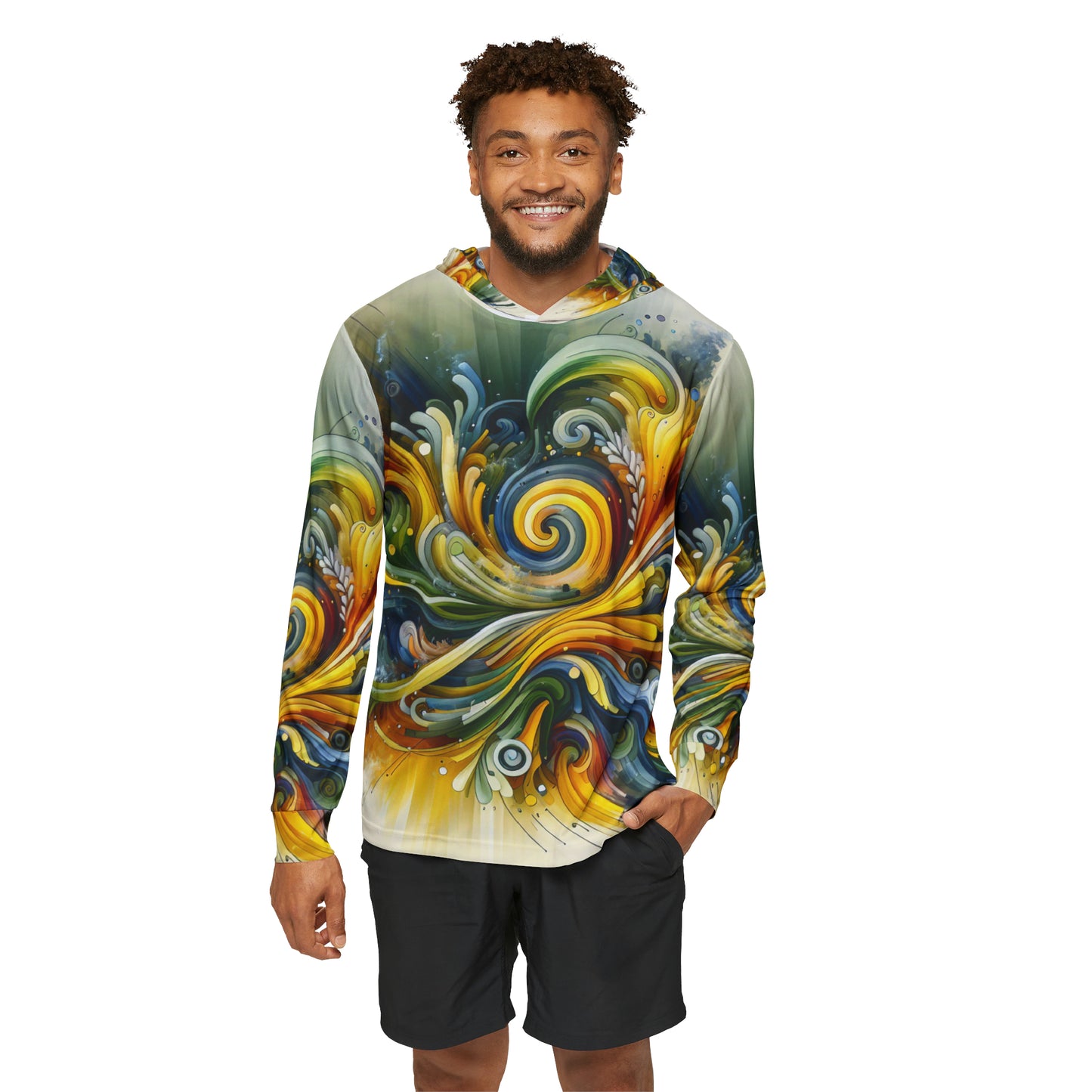 Spectrum Swirl Cascade - Hoodie