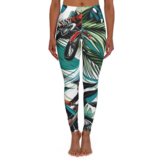Tropical Moto Rush - Leggings