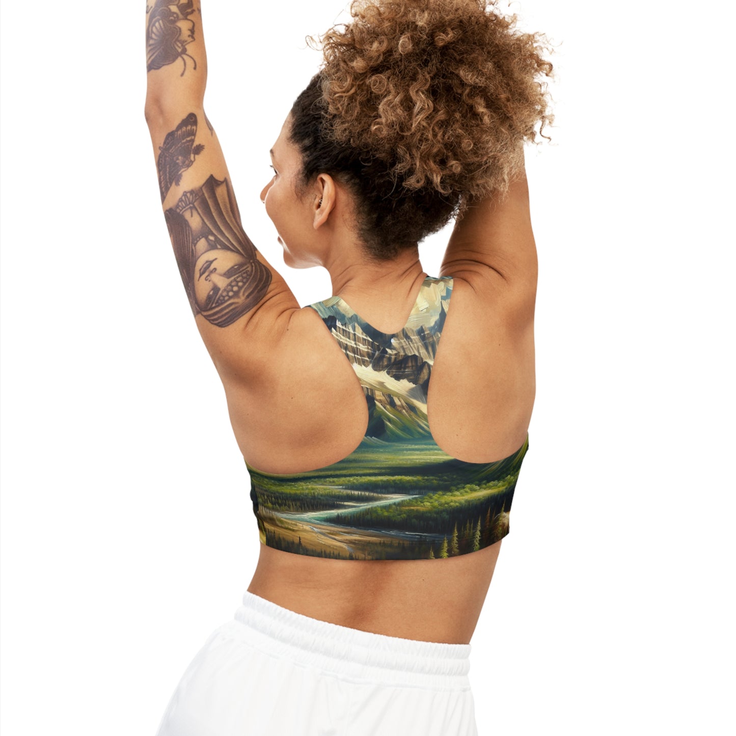 Alpine Majesty Impressions - Sports Bra