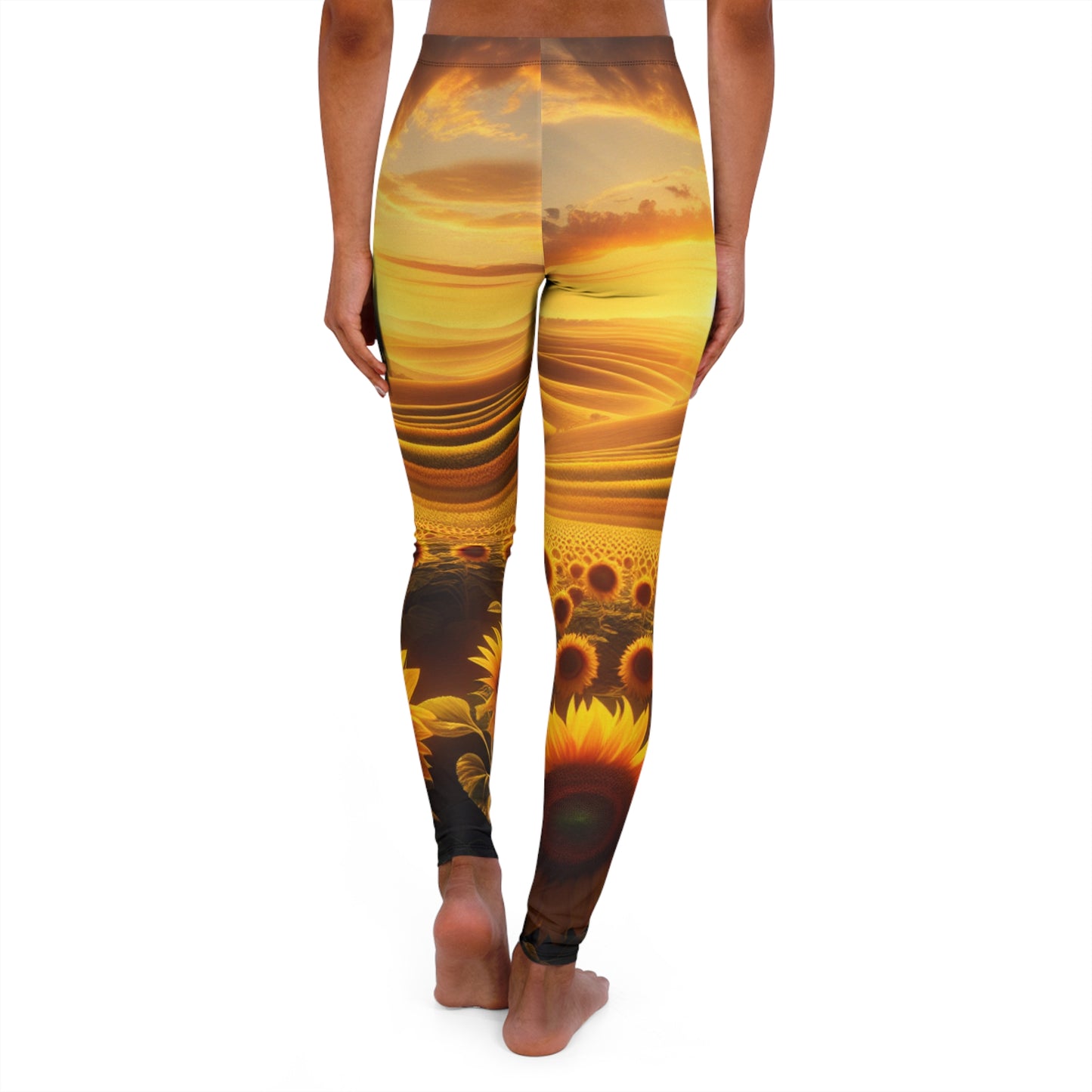 Golden Sunrise Tapestry - Leggings