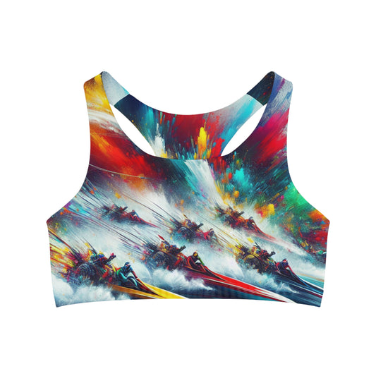 Vibrant Velocity - Sports Bra