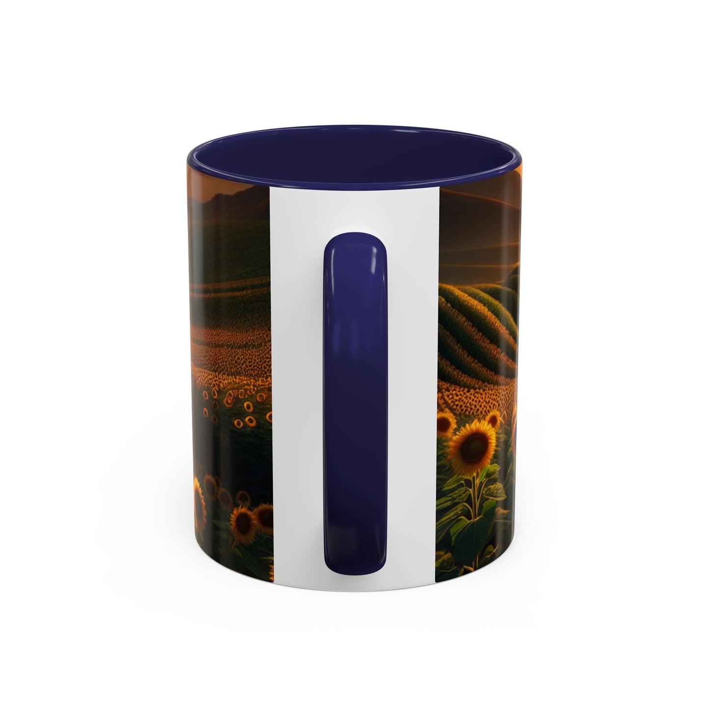 Amber Radiance Sunflower Valleys - Mugs
