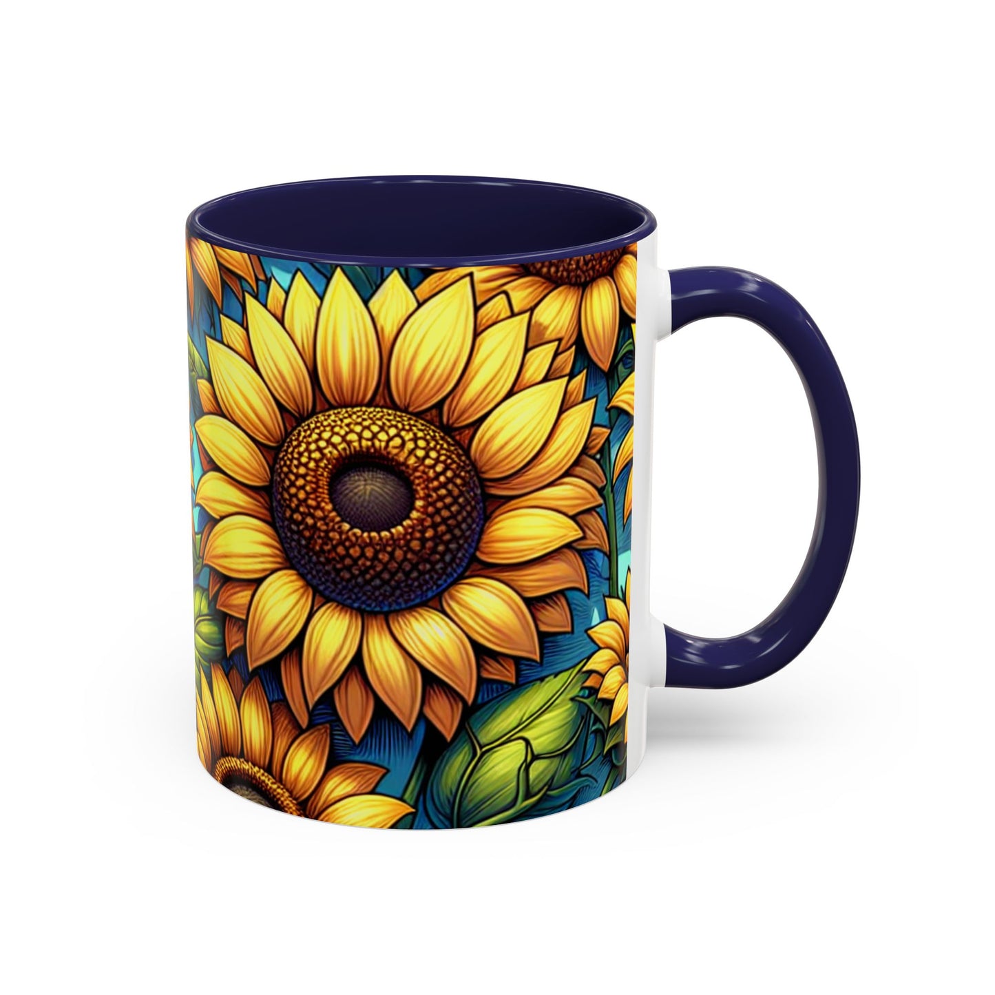 Golden Harvest Radiance Pattern - Mugs